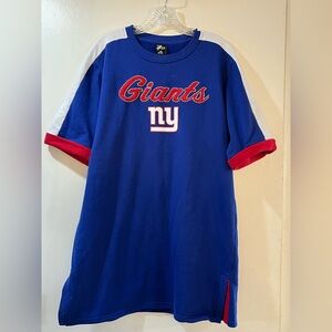 Women's G-III 4Her New York Giants Flag Sneaker Dress Sz Large